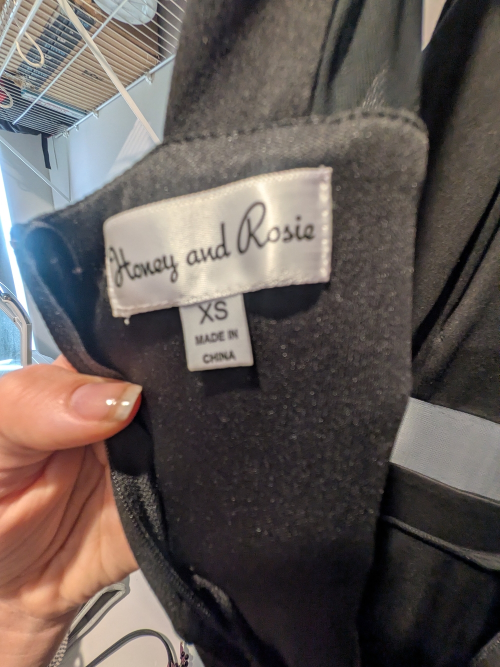 Honey and Rosie Women's Black Jacket - XS